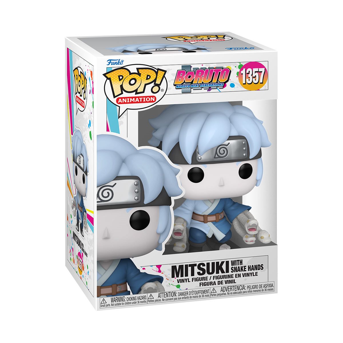 Funko Pop Animation: Boruto - Mitsuki Manos de Serpiente