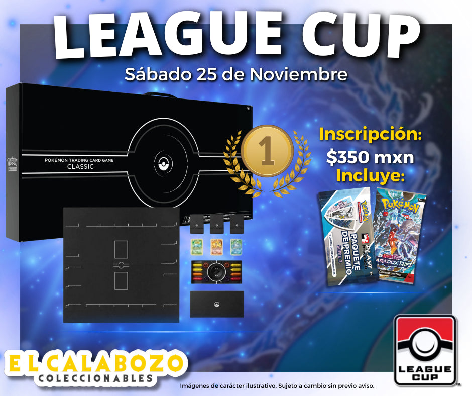 Pre-Registro League Cup 25 de noviembre El Calabozo Coleccionables