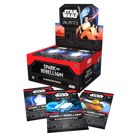 Star Wars Unlimited: Spark Of Rebellion - Booster Display