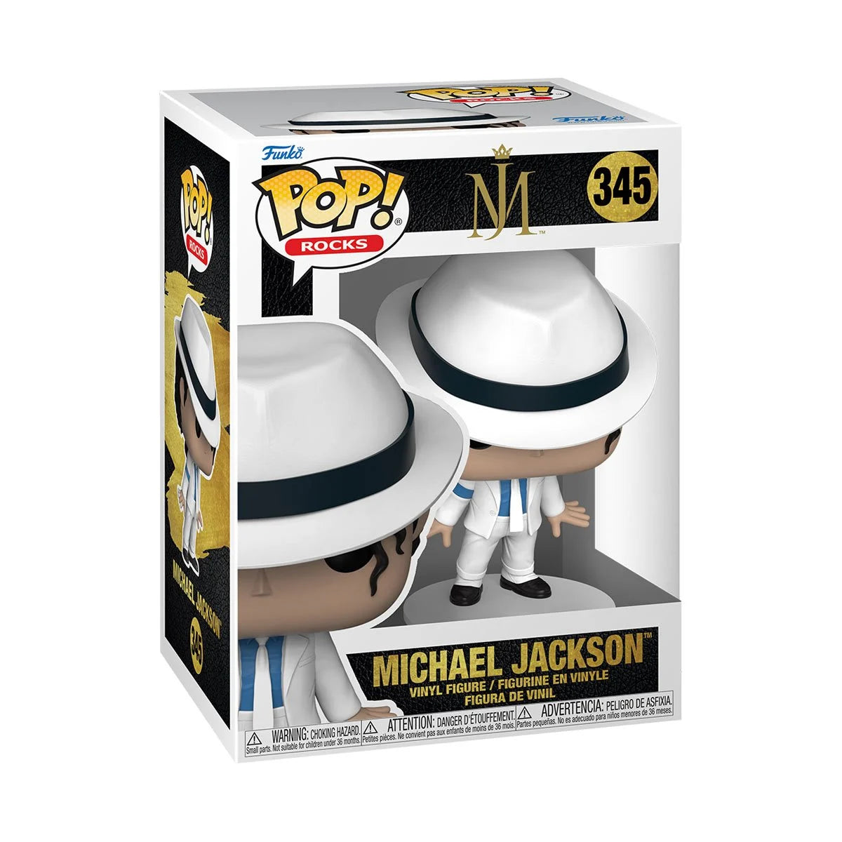 Funko Pop Rocks: Smooth Criminal - Michael Jackson Lean Traje Blanco