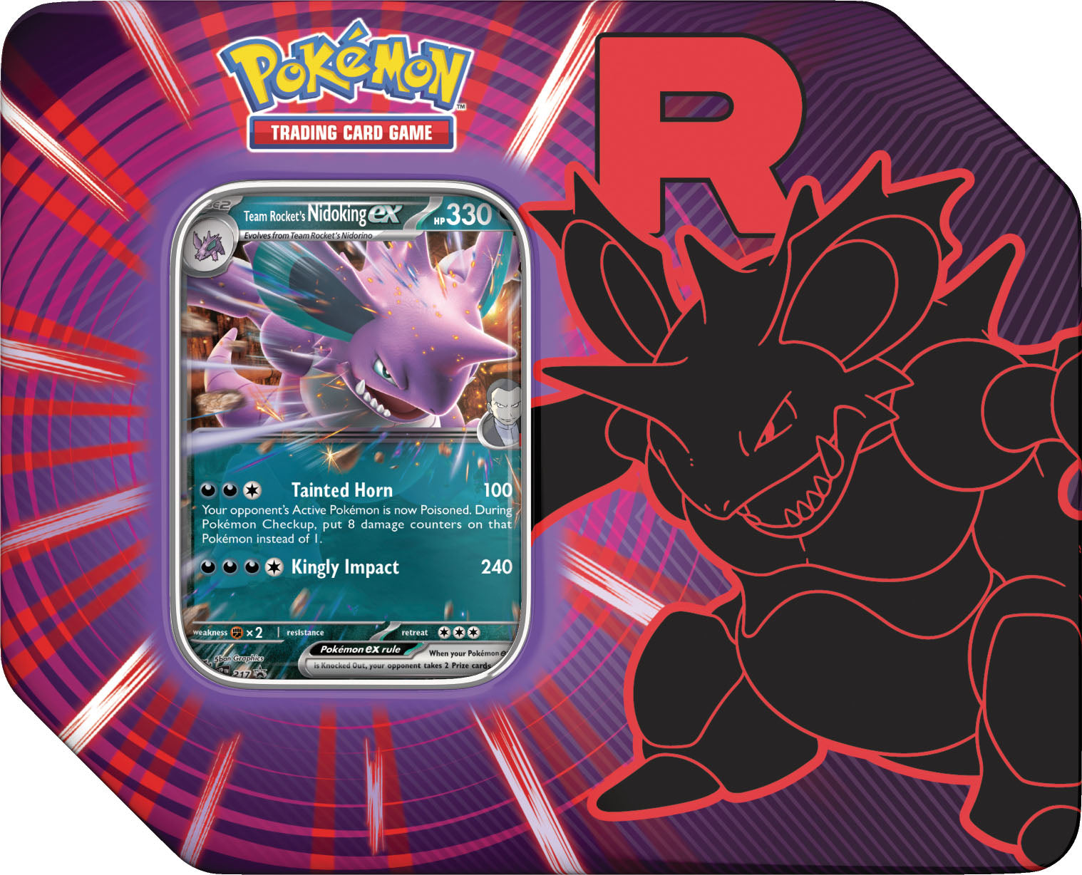 Pokémon - Team Rocket Tin (Trío)