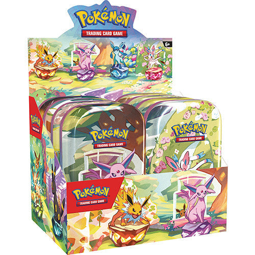 Scarlet & Violet: Mini Tin Prismatic Evolutions (PREVENTA)