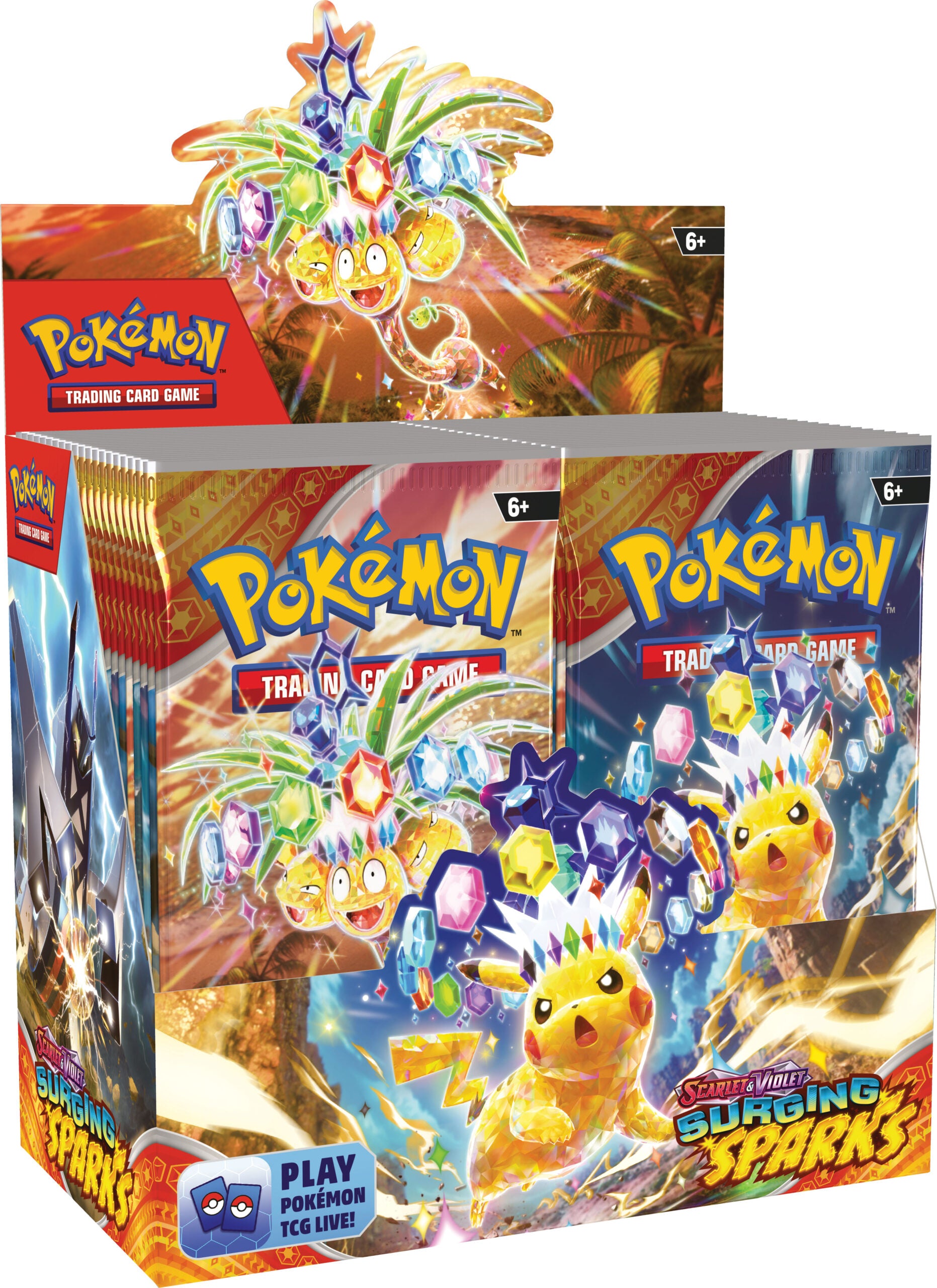 Scarlet & Violet: SURGING SPARKS Booster Box (PREVENTA)