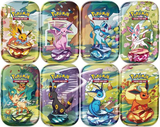 Scarlet & Violet: Mini Tin Display Prismatic Evolutions (PREVENTA)