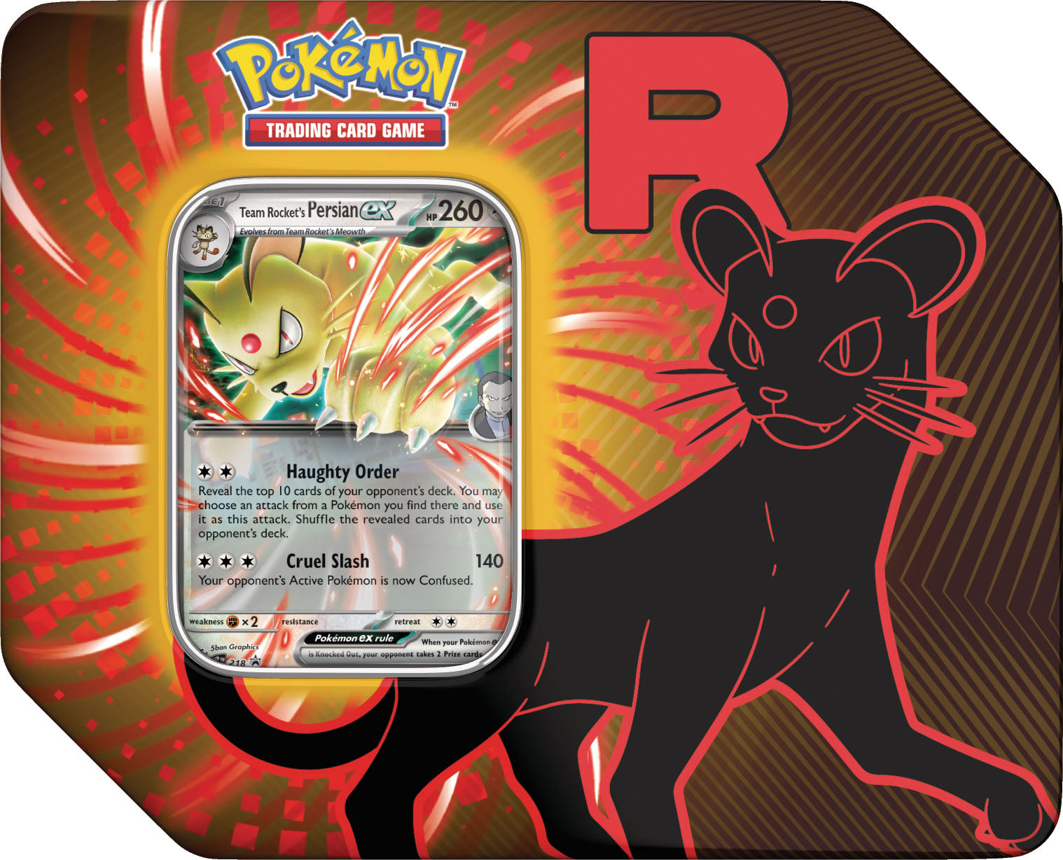 Pokémon - Team Rocket Tin (Trío)