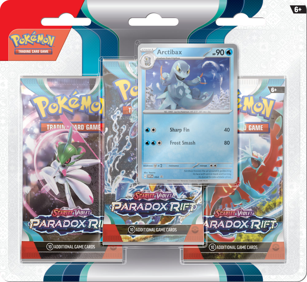 Scarlet & Violet: Paradox Rift 3-pack Blister