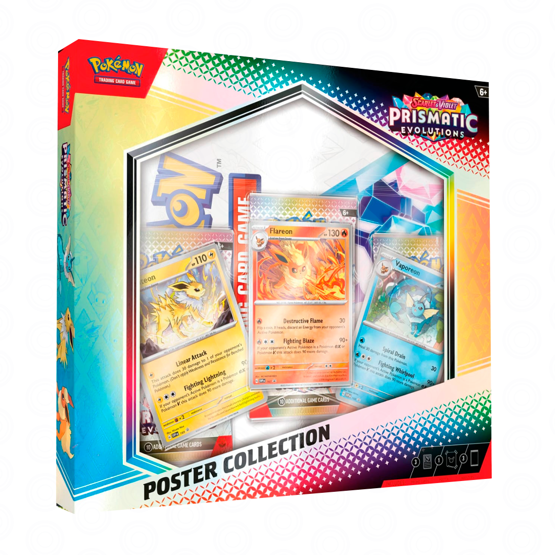 Scarlet & Violet: Poster Collection Prismatic Evolutions (PREVENTA)