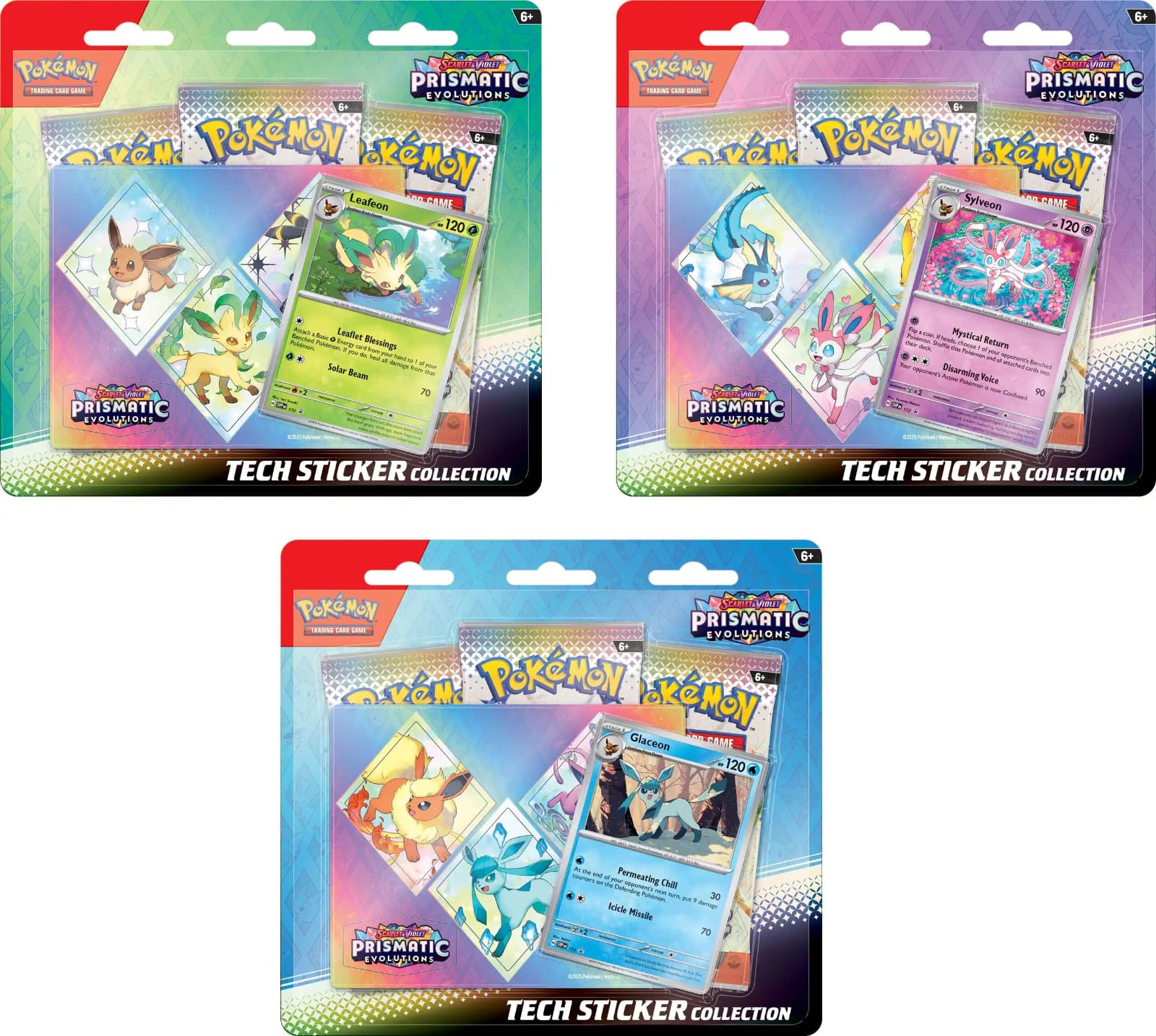 Scarlet & Violet: Tech Sticker Prismatic Evolutions (PREVENTA)