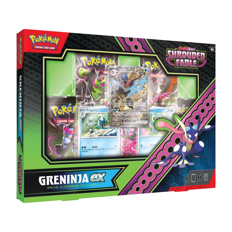 Scarlet & Violet: Shrouded Fable Greninja EX/Kingdra EX Special Illustration Collection (PAR)