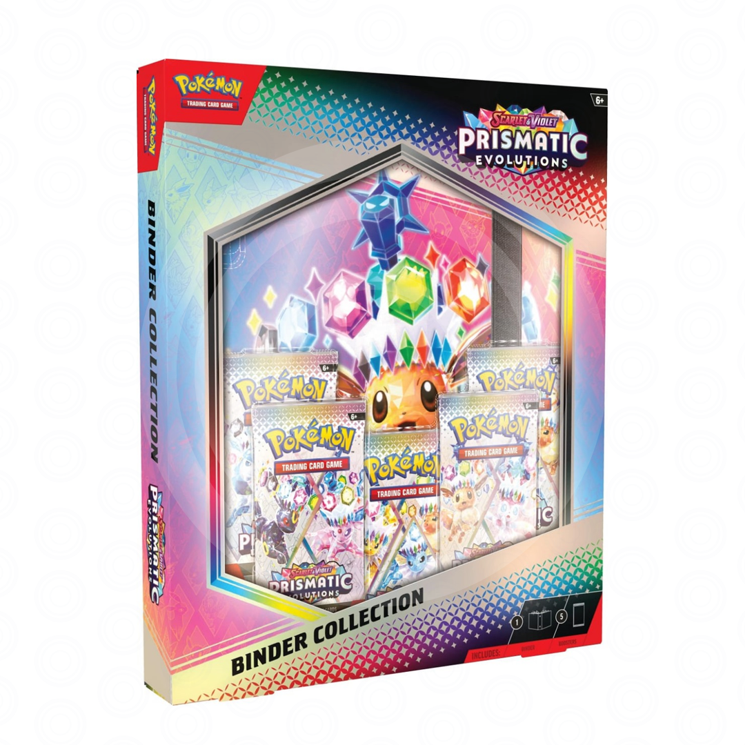 Scarlet & Violet: Binder Collection Prismatic Evolutions (PREVENTA)