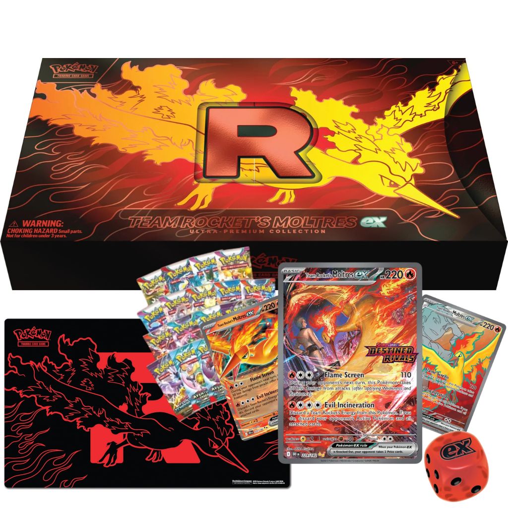 Team Rocket Moltres EX Ultra-Premium Collection