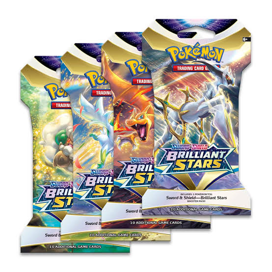 Sword & Shield Brilliant Stars Sleeved Booster Pack