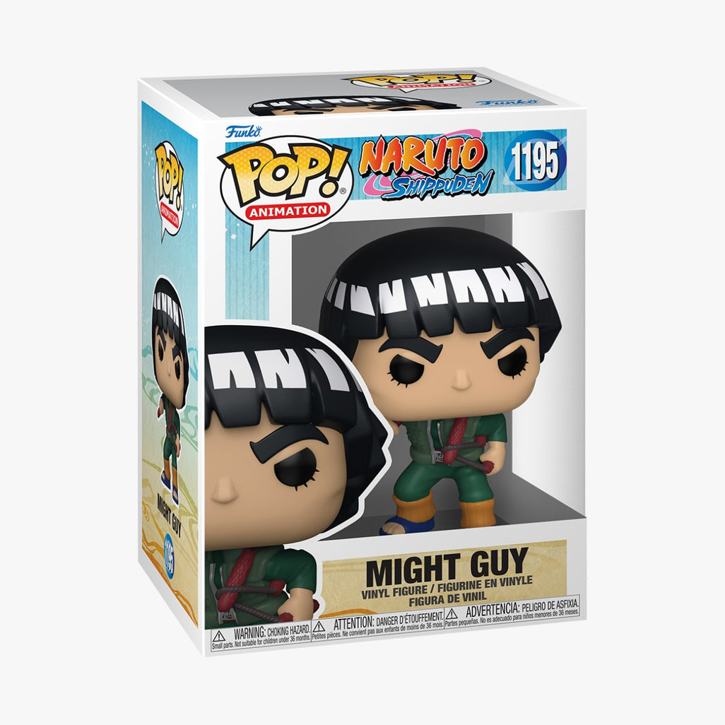 Funko Pop Animation: Naruto Shippuden - Might Guy con Chacos