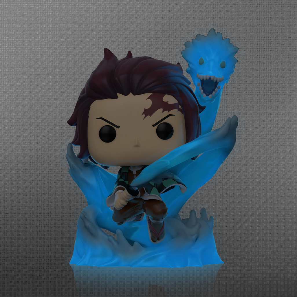 Funko Pop Animation: Demon Slayer - Tanjiro con Dragon SE