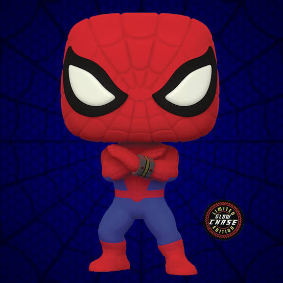 Funko Pop Marvel: Spiderman - Spiderman TV Japonesa SE Chase