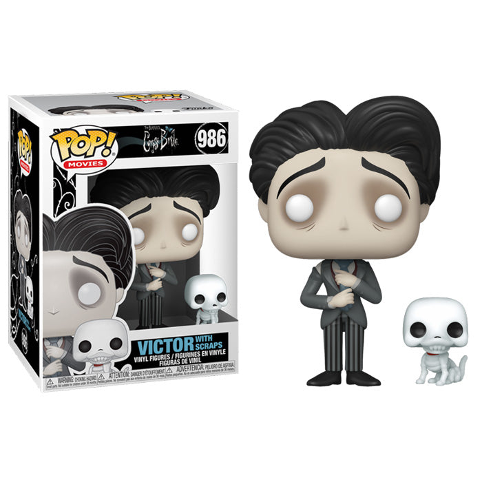 Funko Pop Movies: Cadaver de la Novia - Victor Scrap Halloween