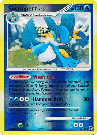 Swampert - Great Encounters Reverse Holo