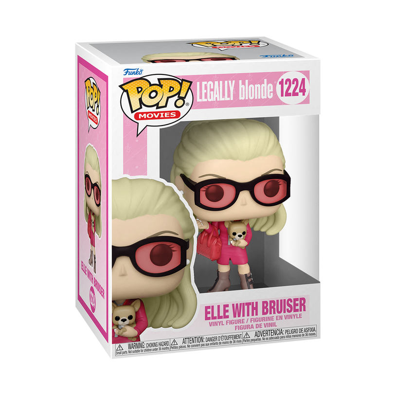 Funko Pop Movies: Legalmente rubia - Elle con Bruiser
