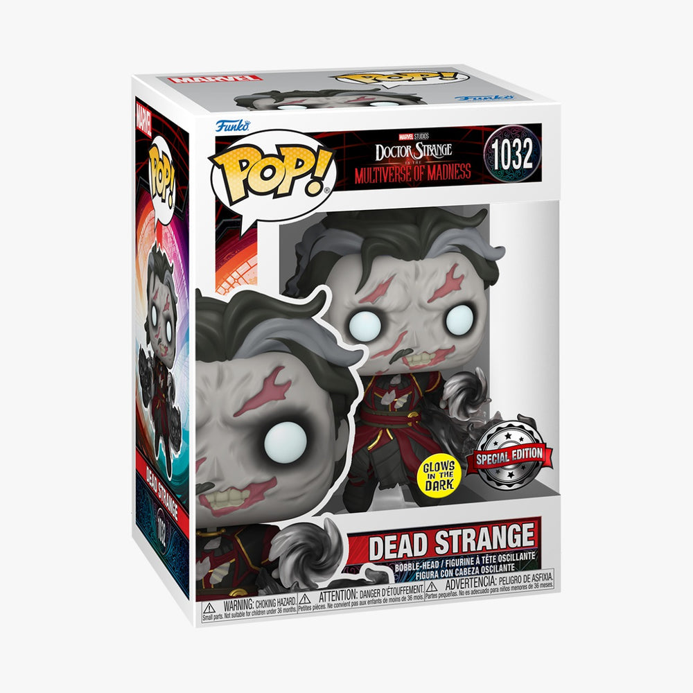 Funko Pop Marvel: Doctor Strange Multiverse of Madness - Dead Strange Glow SE