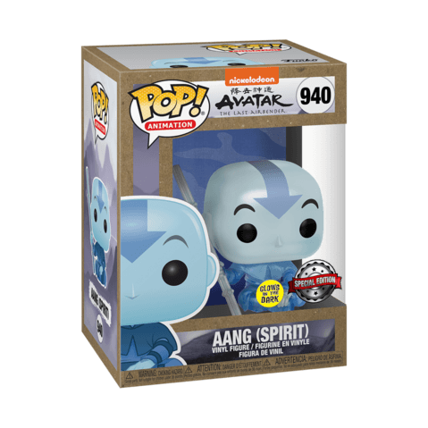 * PRE-VENTA * Funko Pop Animation: Avatar - Avatar Aang Espiritu SE - El calabozo coleccionables