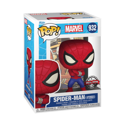 * PRE-VENTA* Funko Pop Marvel: Spiderman - Spiderman TV Japonesa SE - El calabozo coleccionables