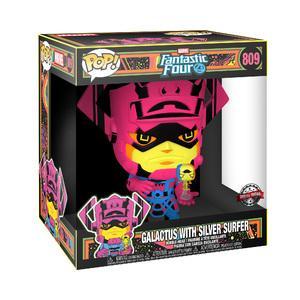 * PRE-VENTA* Funko Pop Jumbo: Marvel - Galactus con Silver Surfer Blacklight SE - El calabozo coleccionables