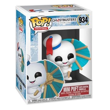 * PRE-VENTA * Pop Movies: Cazafantasmas 3: Afterlife - Mini Puft con Sombrilla Cocktail - El calabozo coleccionables