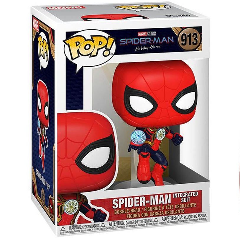 Funko Pop Marvel: Spiderman No Way Home - Spiderman Integrated Suit