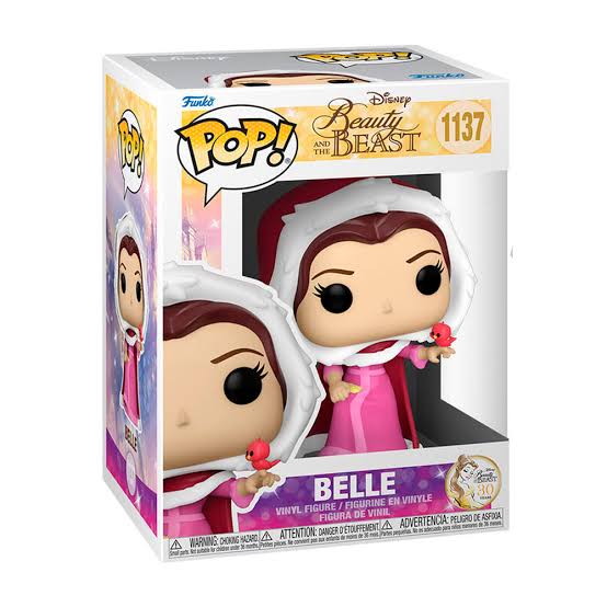 Funko Pop Disney: La Bella y La Bestia - Bella vestido Invierno