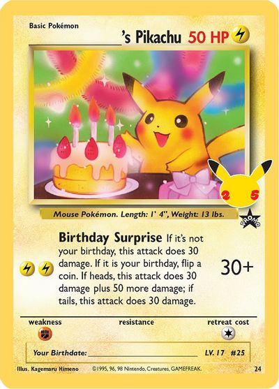 Birthday Pikachu