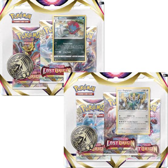 Lost Origin 3 pack blister