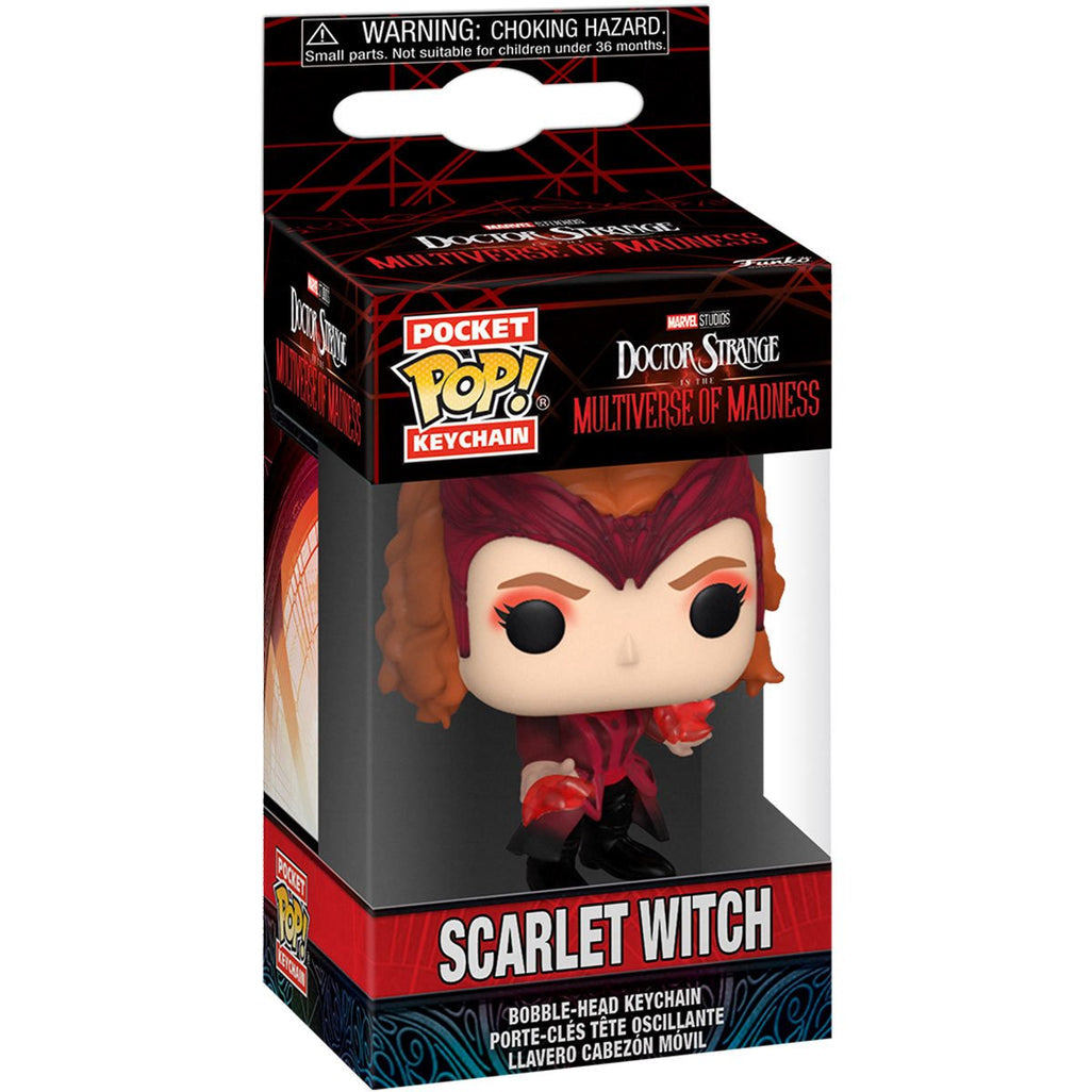 Funko Pop Keychain: Doctor Strange Multiverse of Madness - Scarlet Witch Llavero