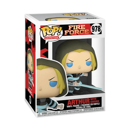 * PRE-VENTA * Funko Pop Animation: Fire Force - Arthur con espada - El calabozo coleccionables