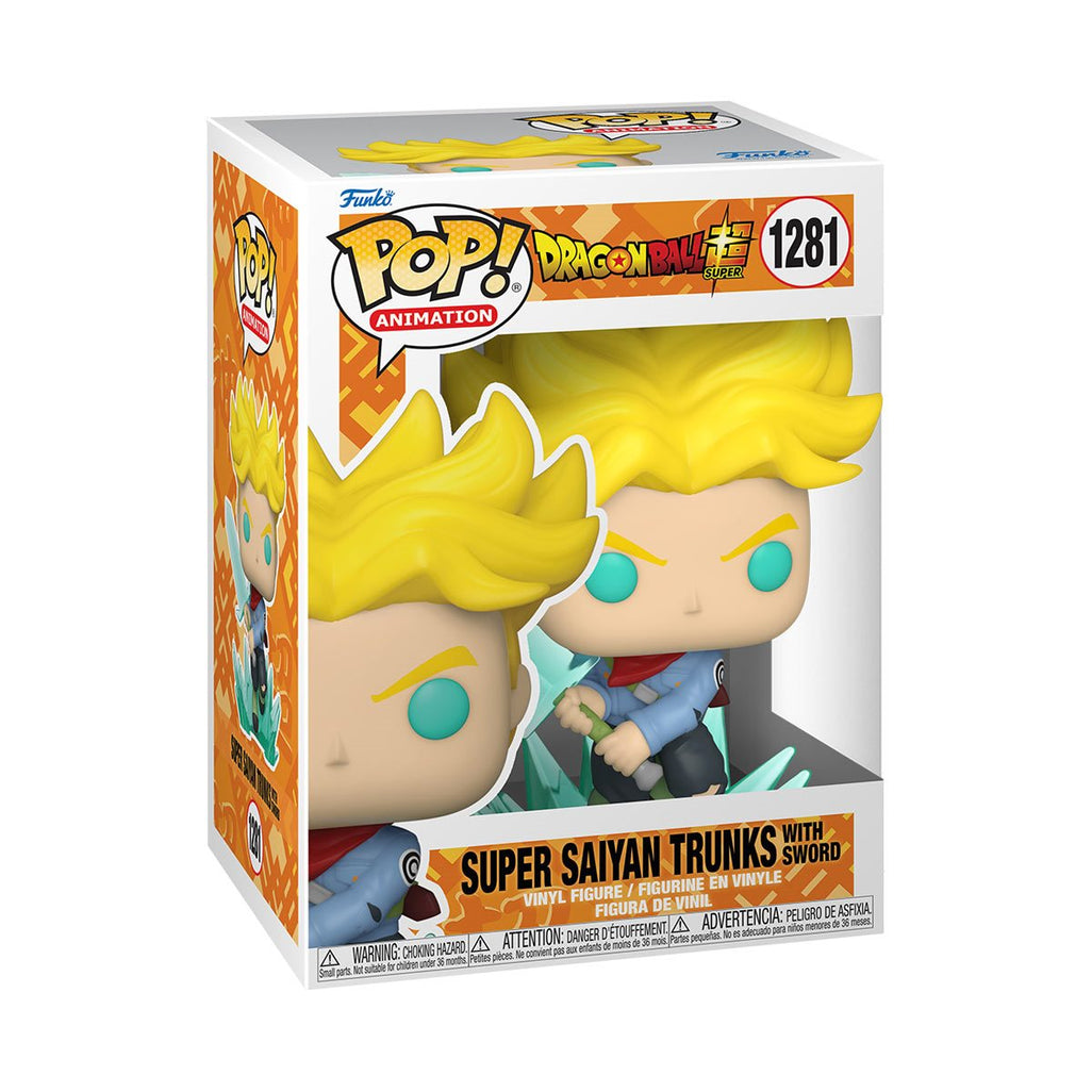 Funko Pop Animation: Dragon Ball Super - Super Saiyajin Trunks Con Espada