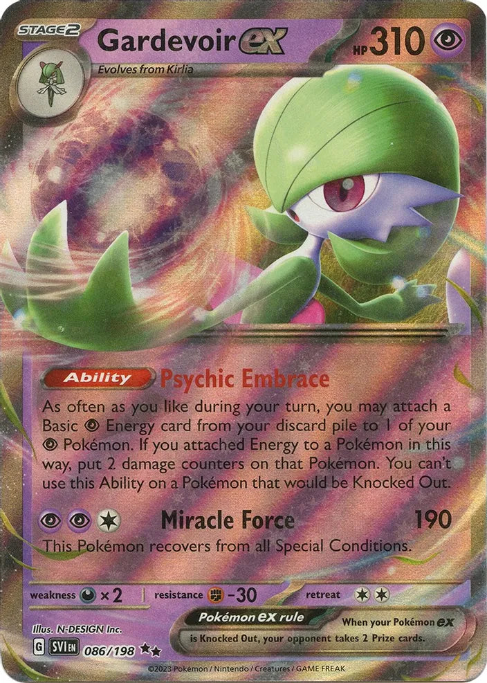 Gardevoir ex - 086/198 - SV01: Scarlet & Violet Base Set (SV01)