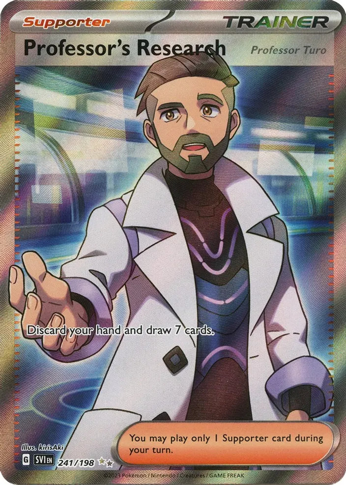 Professor's Research - 241/198 - SV01: Scarlet & Violet Base Set (SV01)