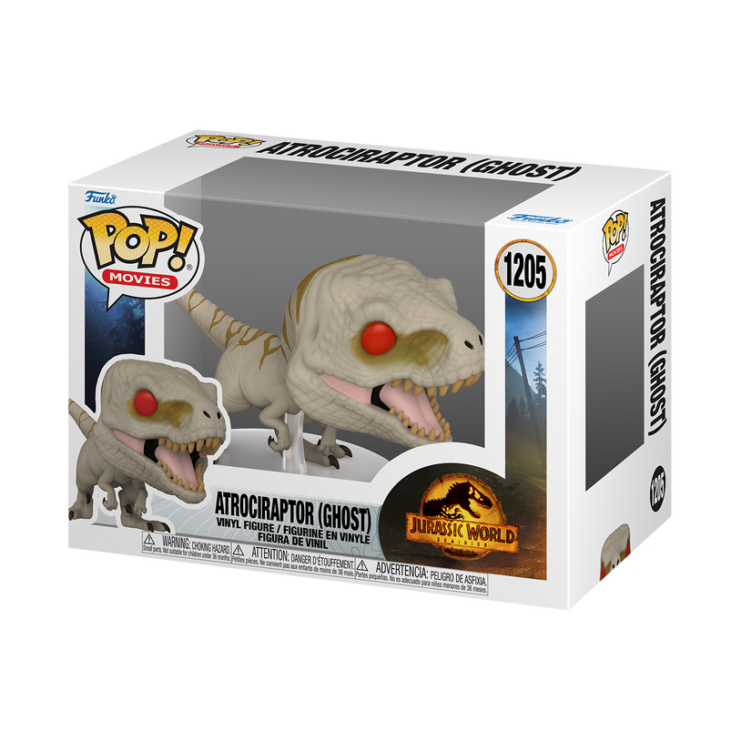 Funko Pop Movies: Jurassic World Dominion - Atrociraptor Ghost