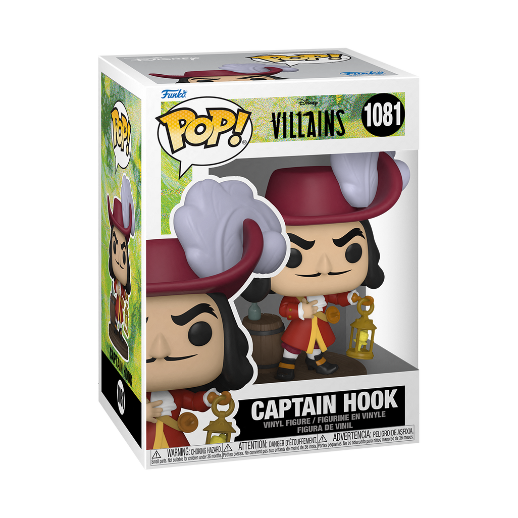 Funko Pop Disney: Villanos - Capitan Garfio