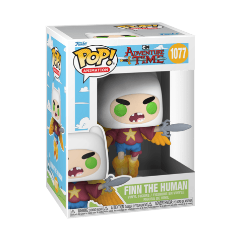 * PRE-VENTA* Funko Pop Animation: Hora de Aventura - Finn Gran Mago Cartoon classics - El calabozo coleccionables