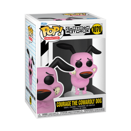 * PRE-VENTA * Funko Pop Animation: Coraje - Coraje el Perro Cobarde Cartoon classics - El calabozo coleccionables