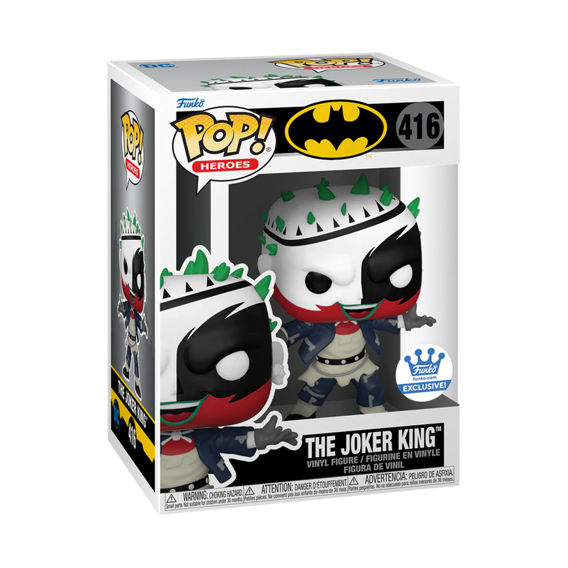 Funko Pop Heroes: DC Batman Day - Rey Joker Exclusivo Funko Shop