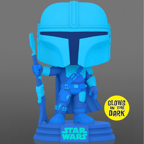 * PRE-VENTA * Funko Pop Star Wars: Mandalorian - Mando Holograma Glow Special Edition - El calabozo coleccionables