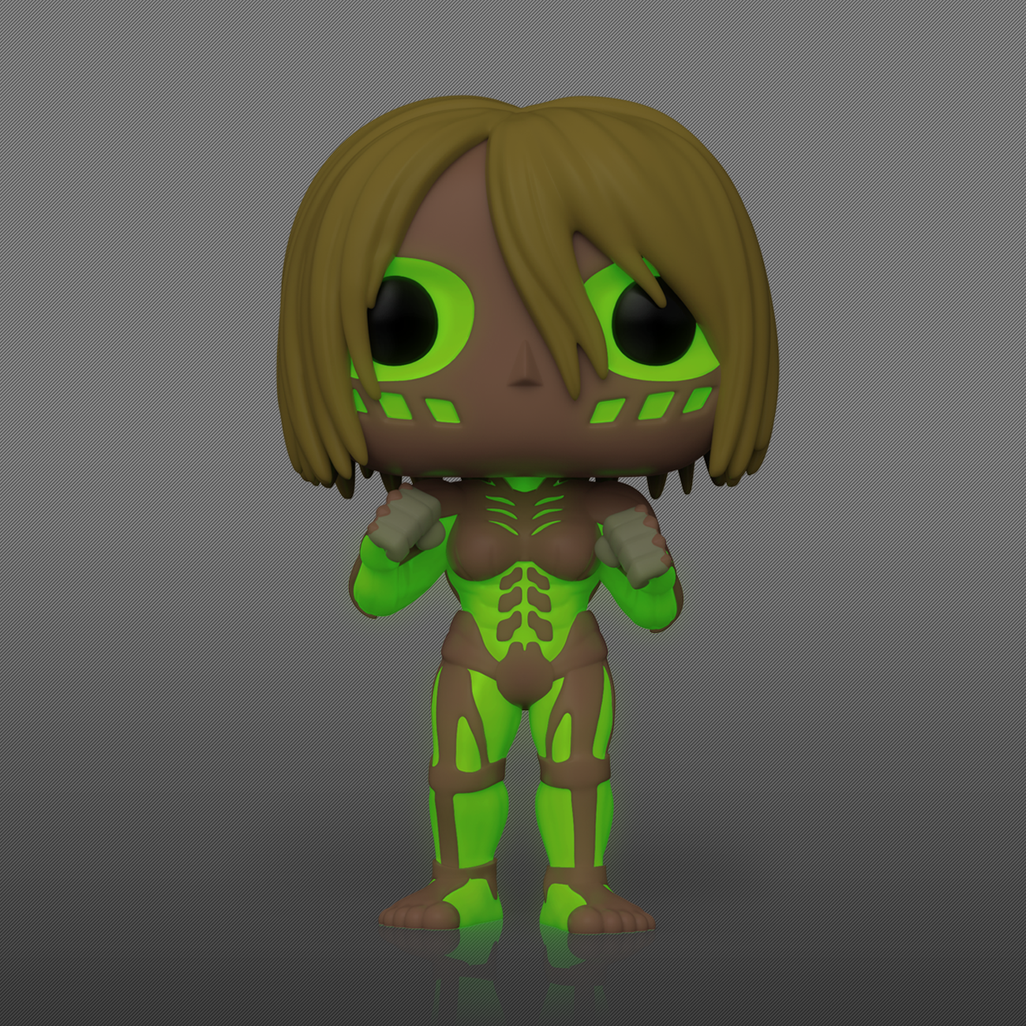 Funko Pop Animation: Attack on Titan - Female Titan Glow 6 Pulgadas SE