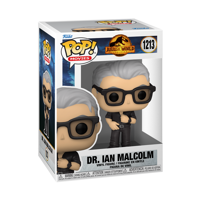 Funko Pop Movies: Jurassic World Dominion - Dr Ian Malcolm