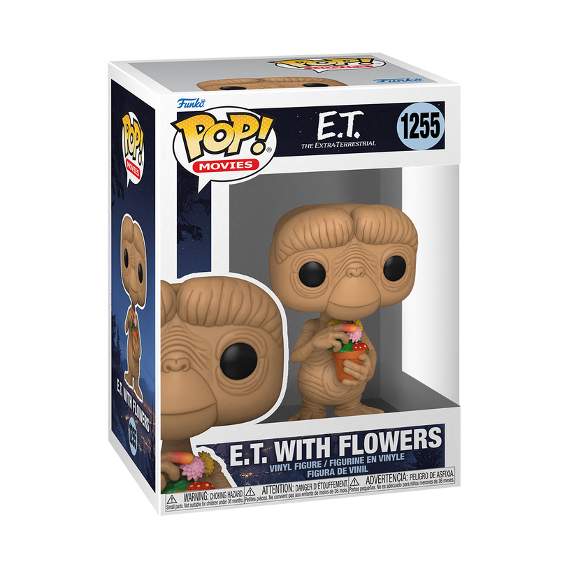 Funko Pop Movies: ET 40 Aniversario - ET con flores