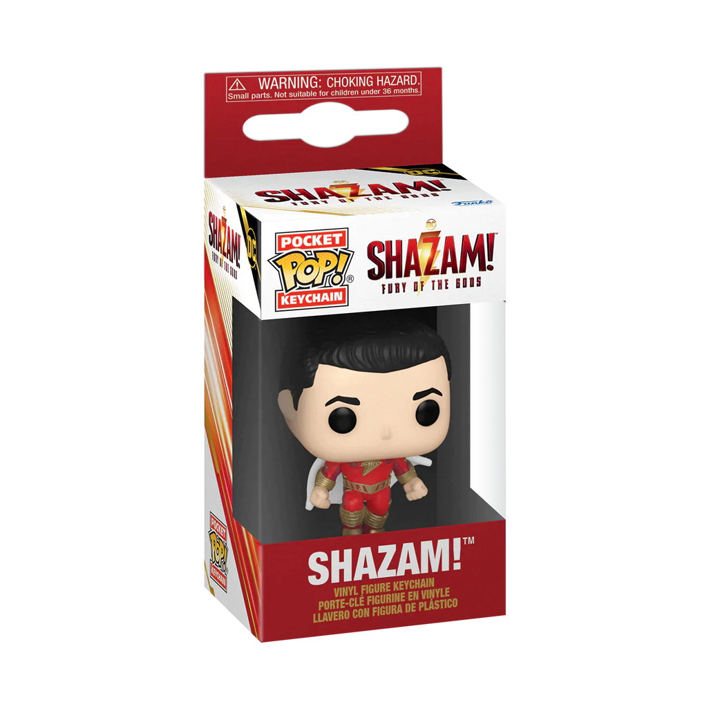 Funko Pop Keychain: DC Shazam 2 - Shazam Llavero