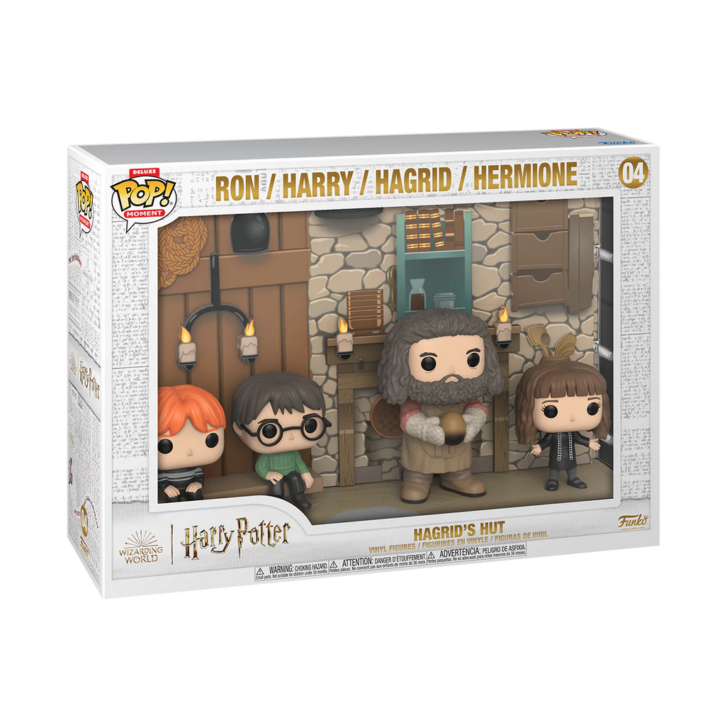 Funko Pop Movie Moment Deluxe: Harry Potter - La Choza de Hagrid