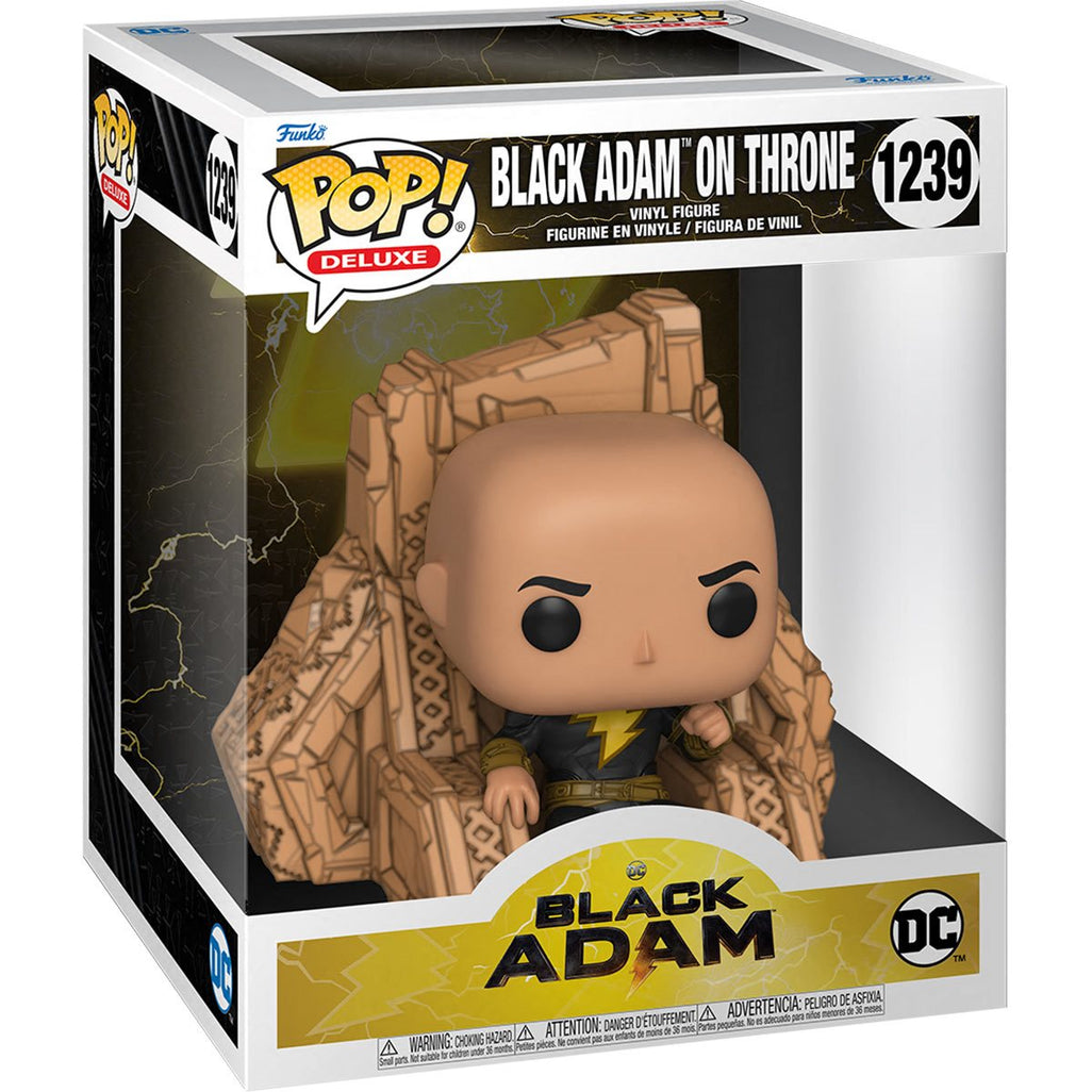 Funko Pop Deluxe: Black Adam - Black Adam en Trono