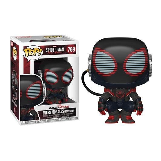 Funko Pop Games: Miles Morales Game - Miles Morales Traje 2020 - El calabozo coleccionables