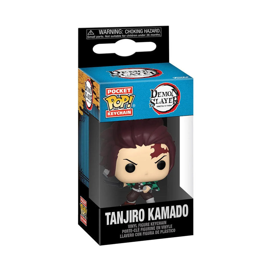 Funko Pop Animation: Demon Slayer - Tanjiro llavero